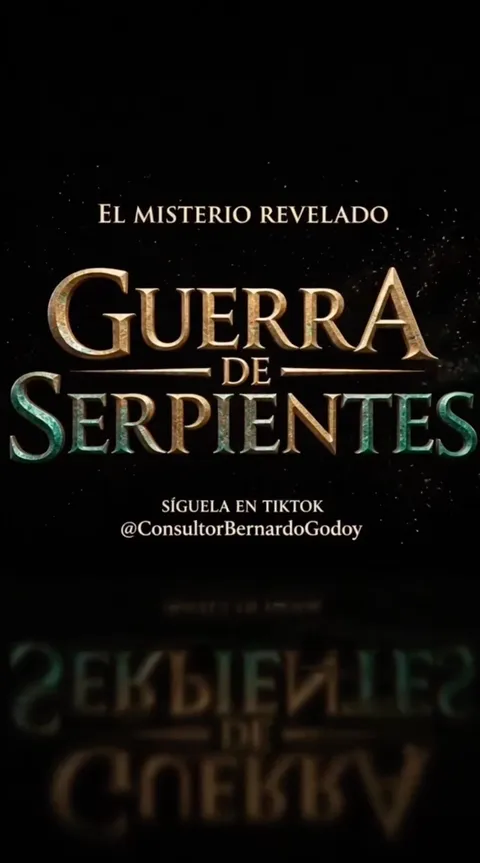 Cartel de Guerra de serpientes: el misterio revelado